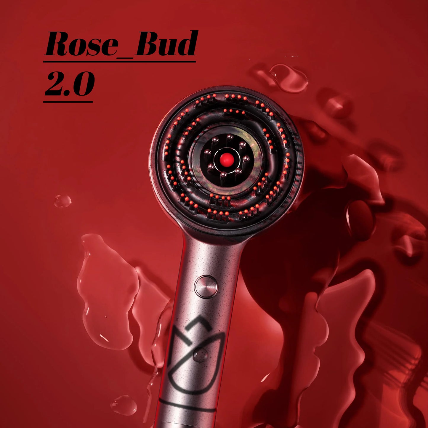 Rose Bud 2.0 - Scalp Massager Hair Brush