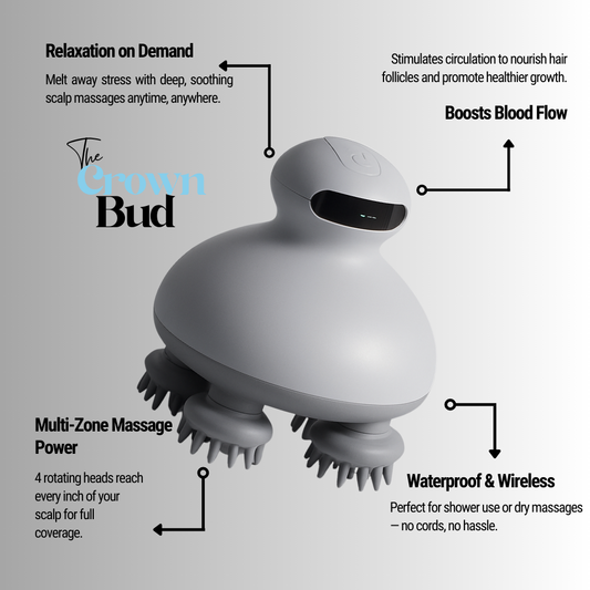 Crown Bud - Electric Scalp Massager