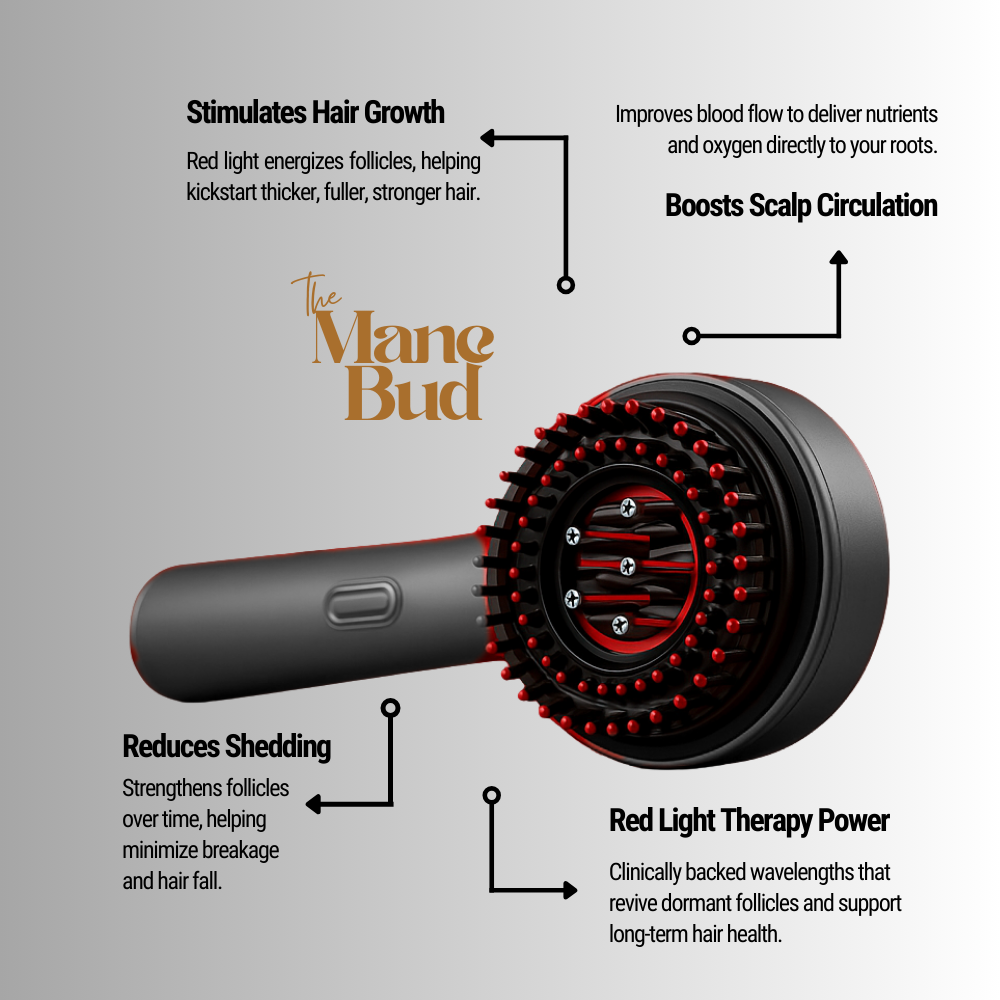 Mane Bud 2.0 - Scalp Massager Hair Brush