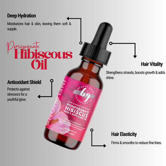 Pomegranate Hibiscus Hair Care Oil