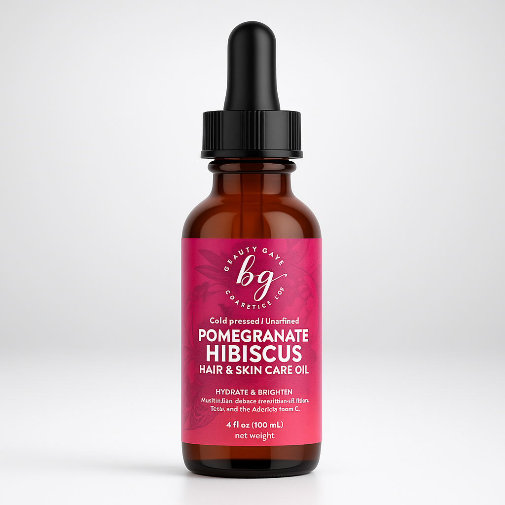 Pomegranate Hibiscus Hair Care Oil