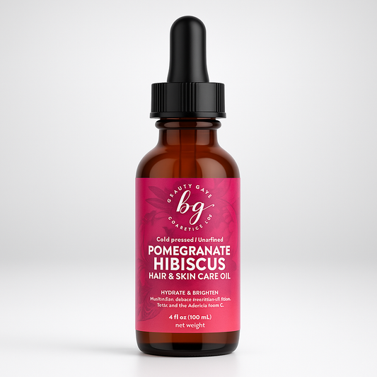 Pomegranate Hibiscus Hair Care Oil