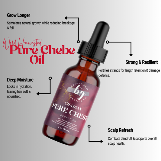 Wild Harvested Pure Chebe Growth Oil