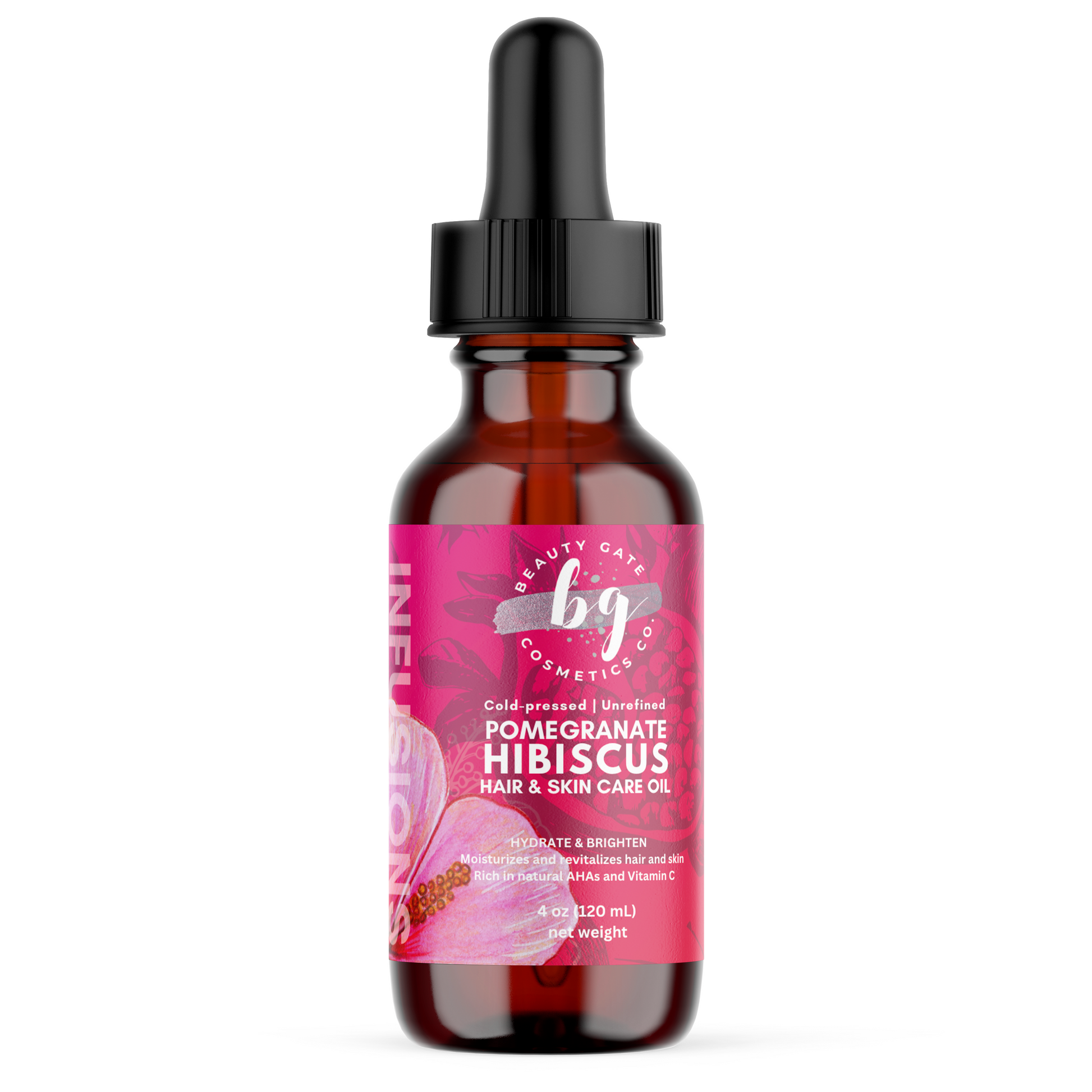 Pomegranate Hibiscus Hair Care Oil